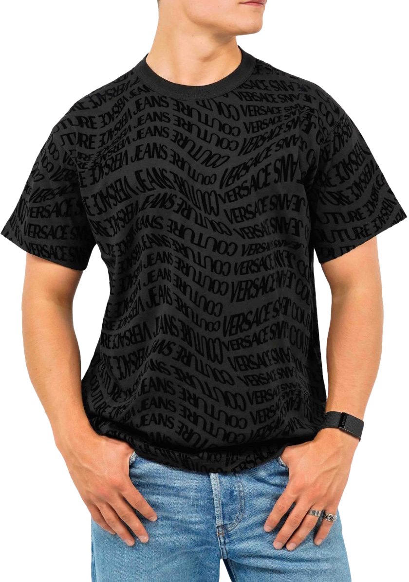 Versace Jeans Couture Maglietta T-Shirt Zwart