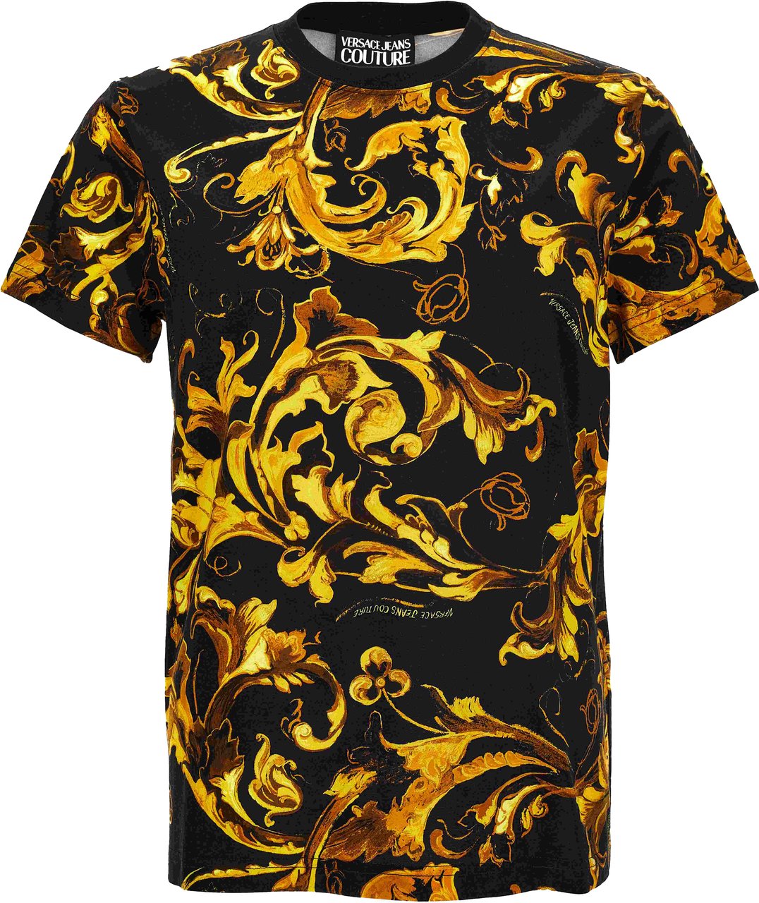 Versace Jeans Couture T-Shirts And Polos Black Zwart