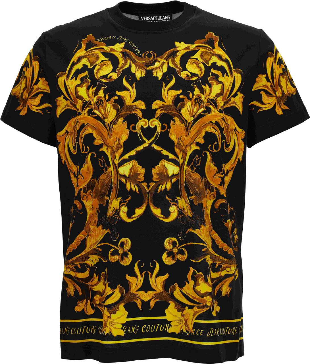 Versace Jeans Couture T-Shirts And Polos Black Zwart