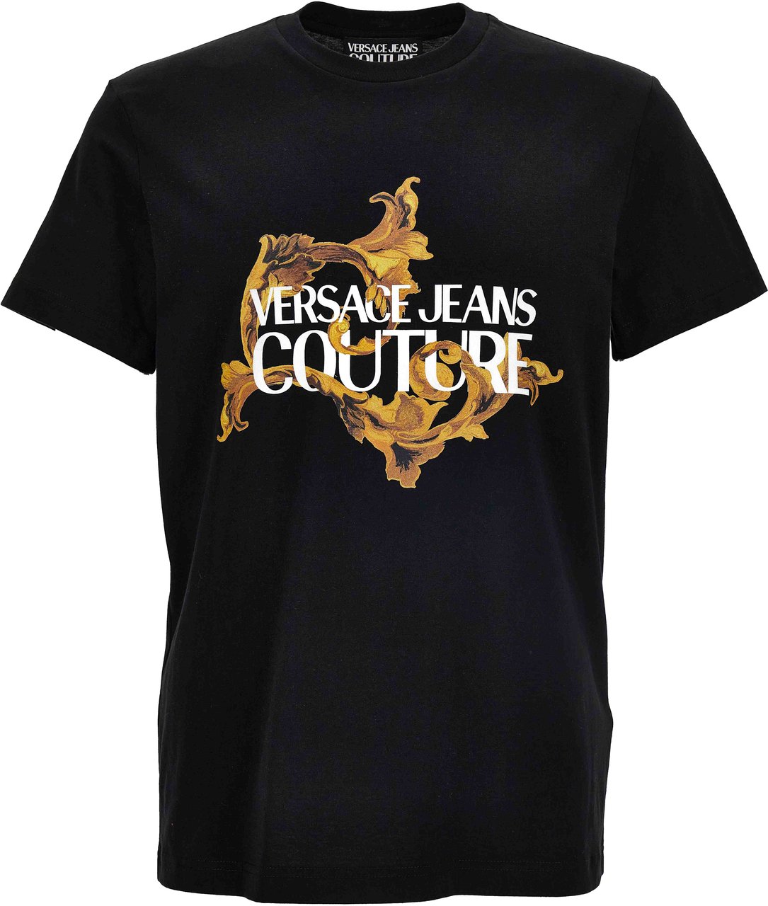 Versace Jeans Couture T-Shirts And Polos Black Zwart