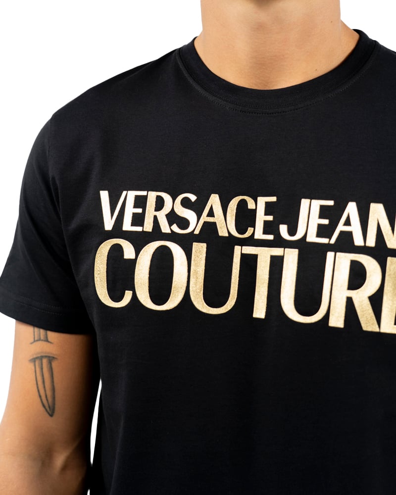 Versace Jeans Couture Maglietta T-Shirt Zwart