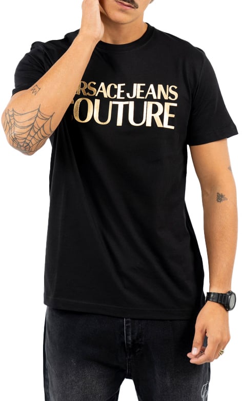 Versace Jeans Couture Maglietta T-Shirt Zwart