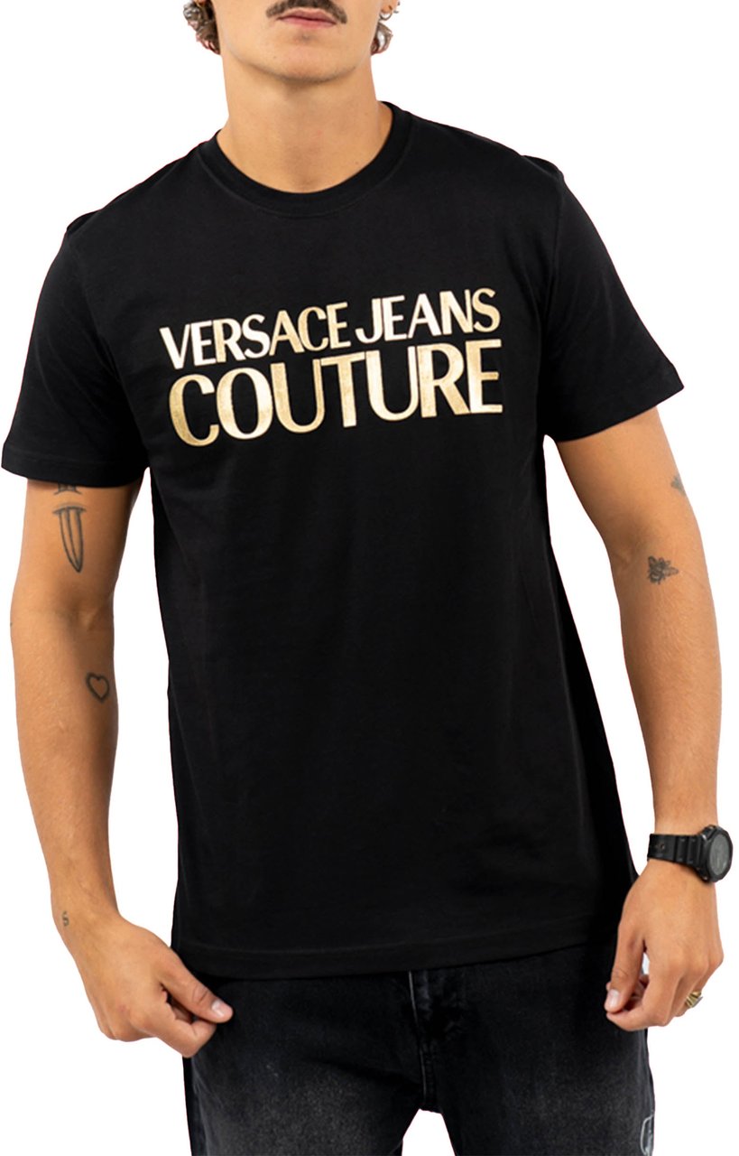 Versace Jeans Couture Maglietta T-Shirt Zwart