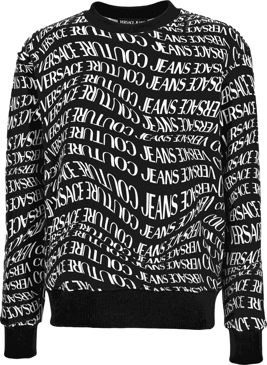 Versace Jeans Couture Sweaters Black Zwart