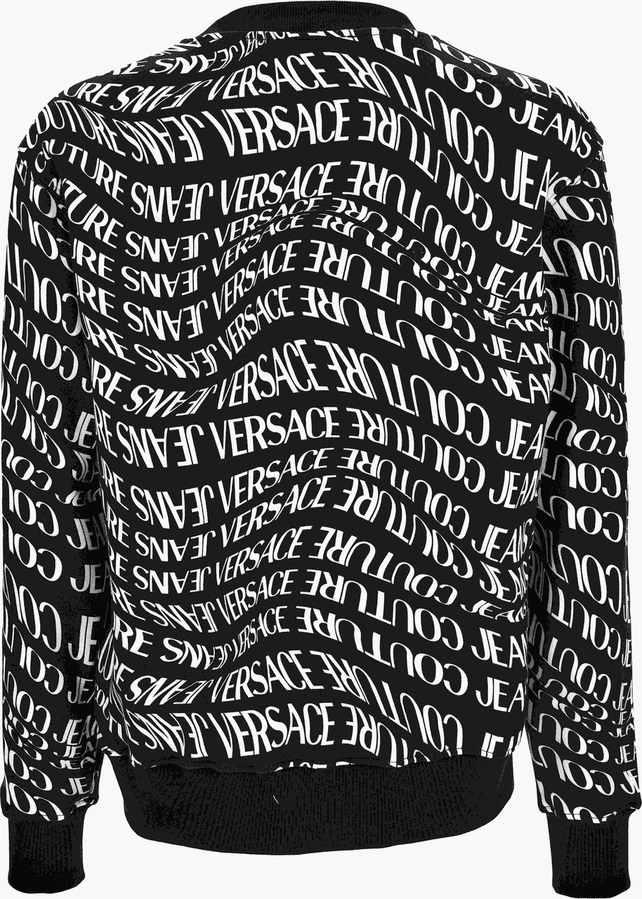 Versace Jeans Couture Sweaters Black Zwart