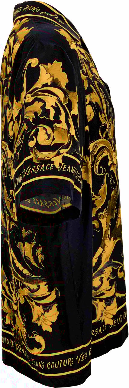 Versace Jeans Couture Shirts Black Zwart