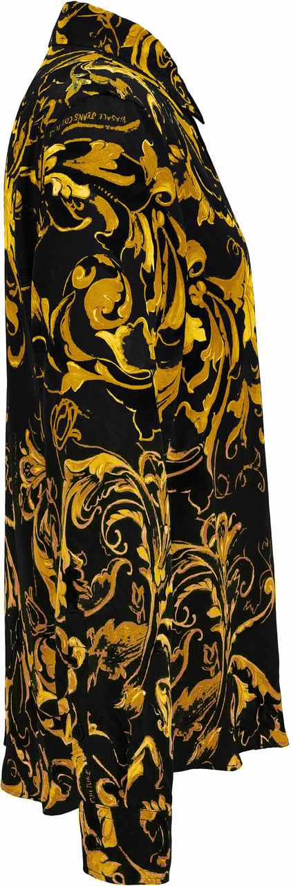 Versace Jeans Couture Shirts Black Zwart