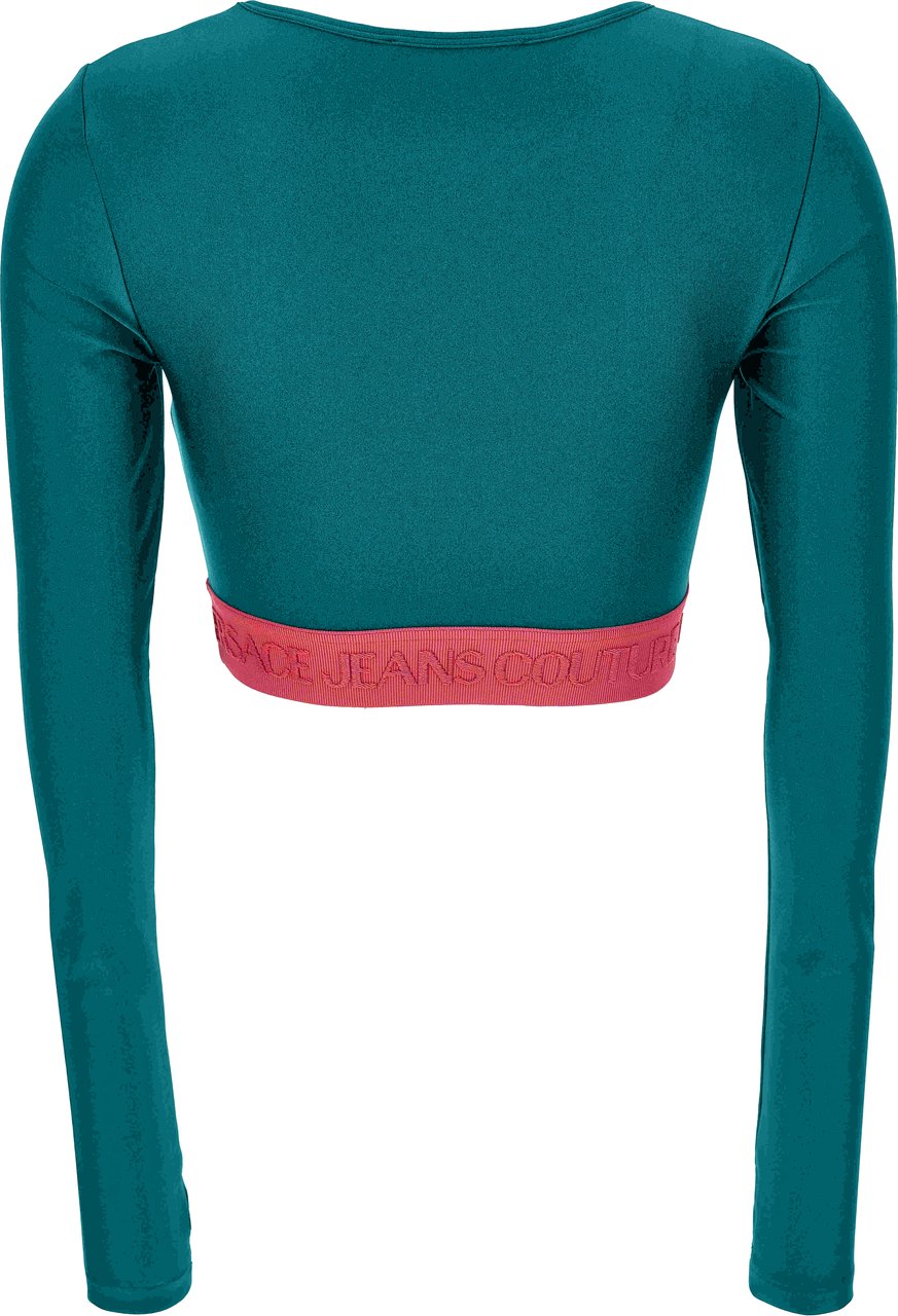 Versace Jeans Couture T-Shirts And Polos Blue Blauw