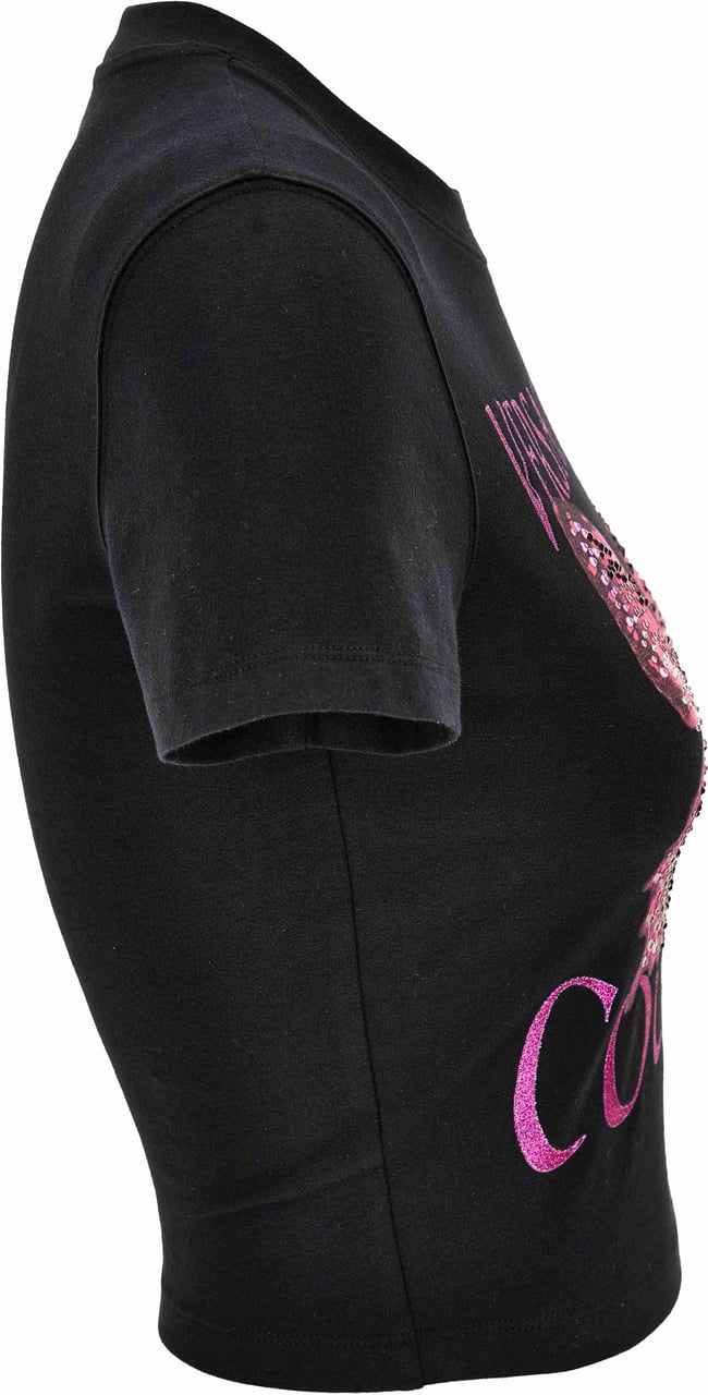 Versace Jeans Couture T-Shirts And Polos Black Zwart