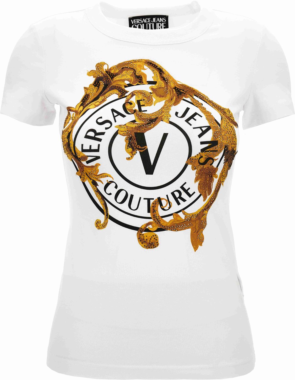 Versace Jeans Couture T-Shirts And Polos White Wit