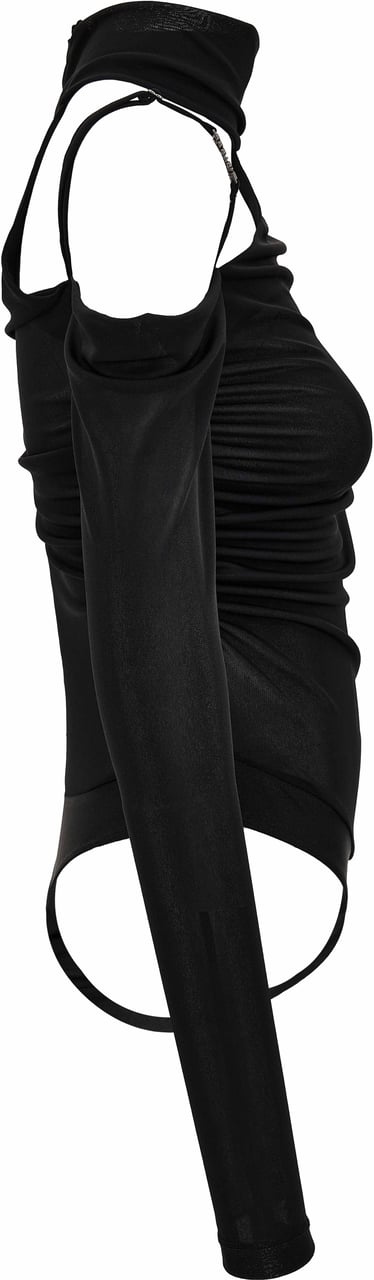 Versace Jeans Couture Top Black Zwart