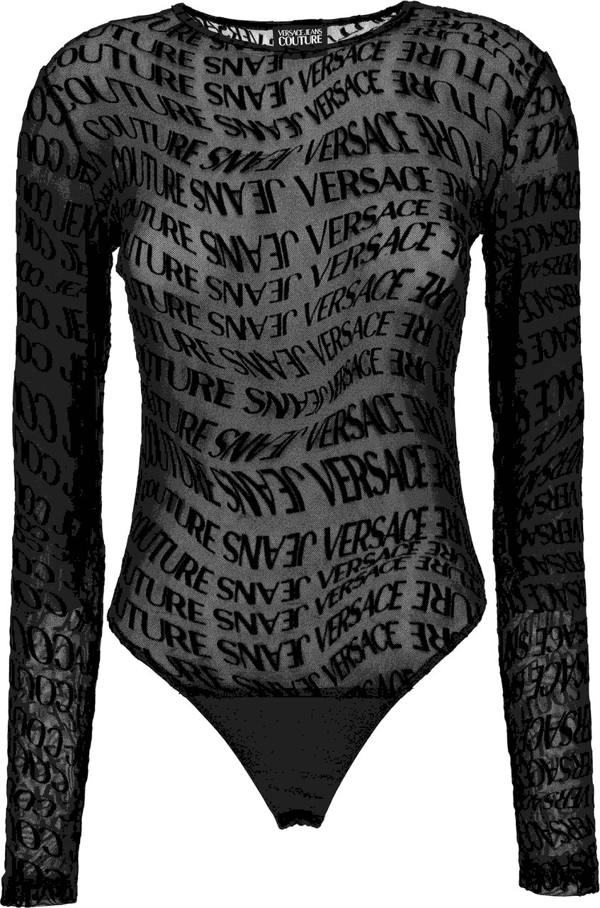 Versace Jeans Couture Top Black Zwart