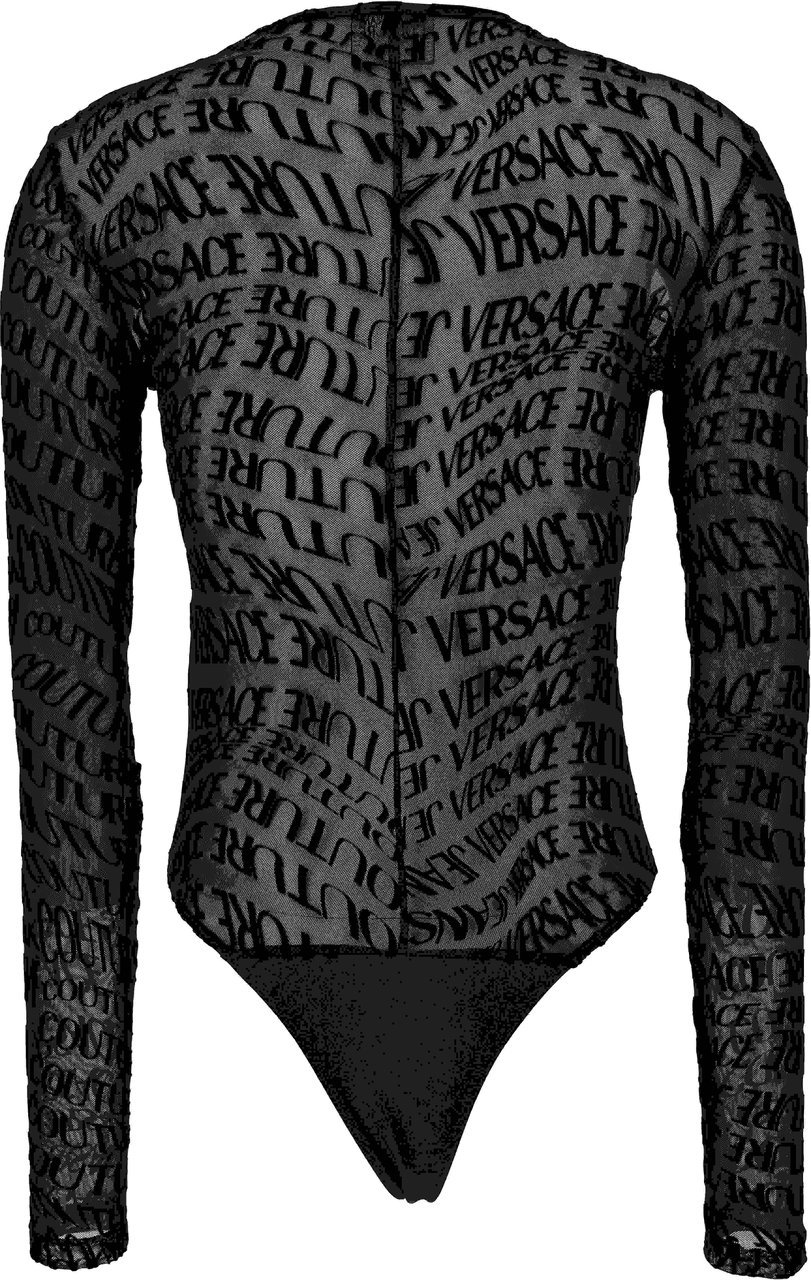 Versace Jeans Couture Top Black Zwart