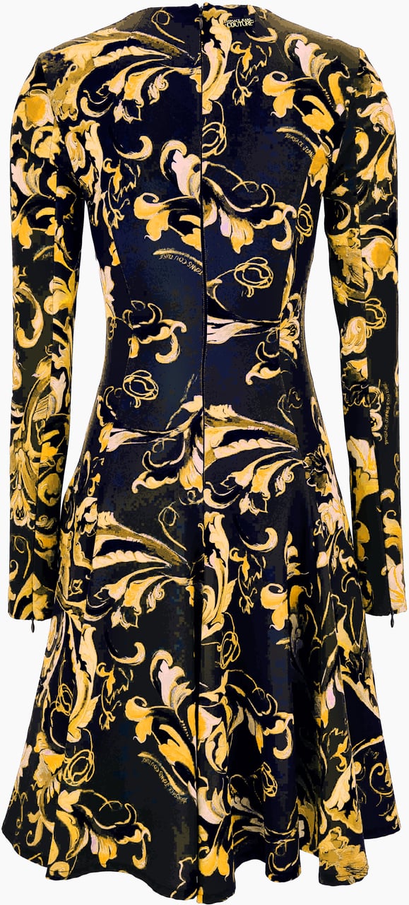 Versace Jeans Couture Dresses Black Zwart