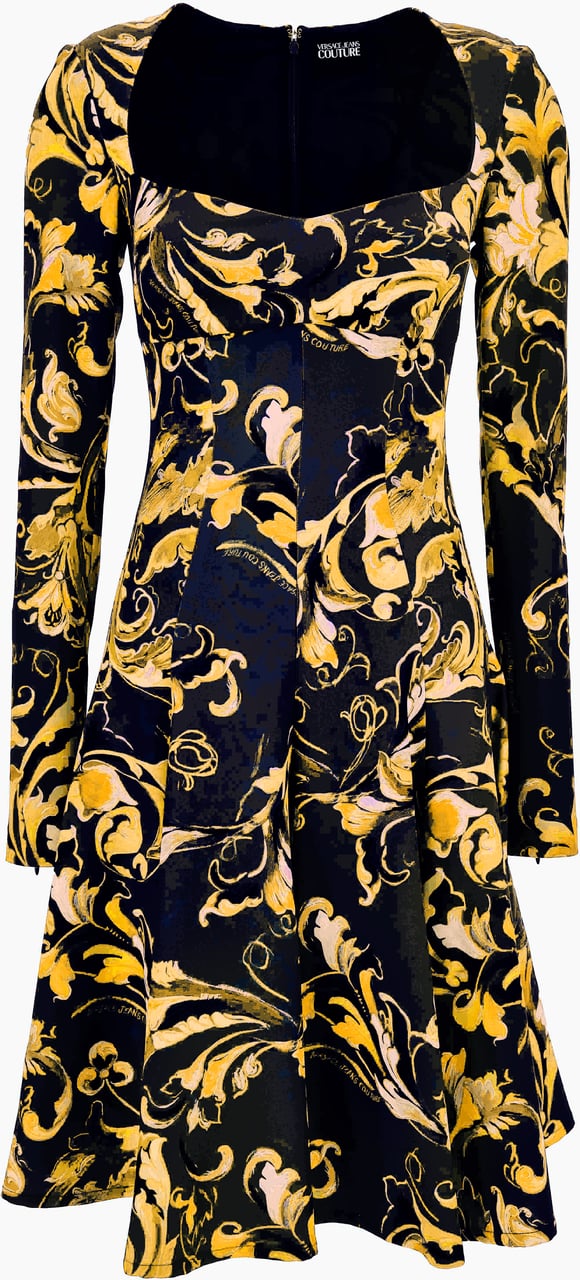 Versace Jeans Couture Dresses Black Zwart