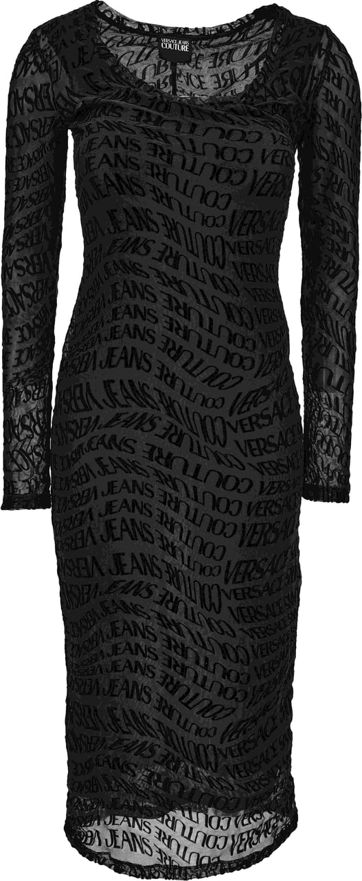 Versace Jeans Couture Dresses Black Zwart