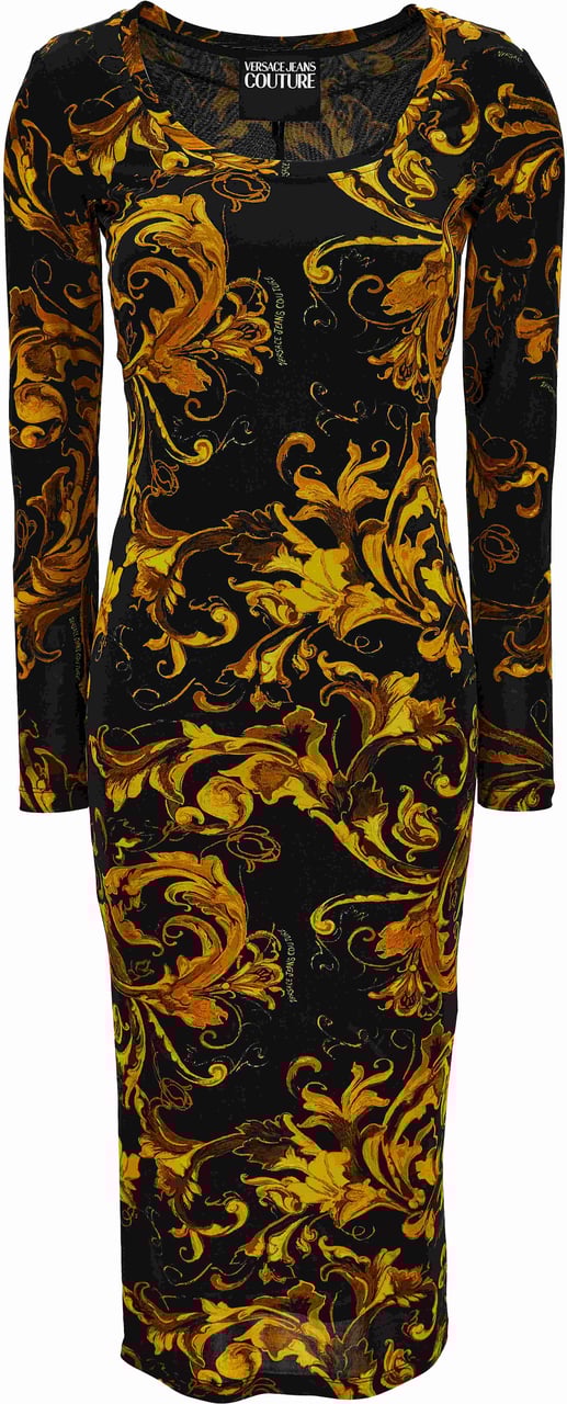 Versace Jeans Couture Dresses Black Zwart