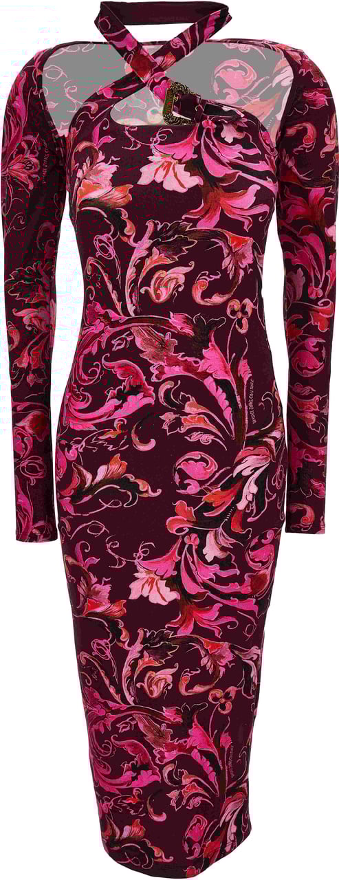 Versace Jeans Couture Dresses Purple Paars