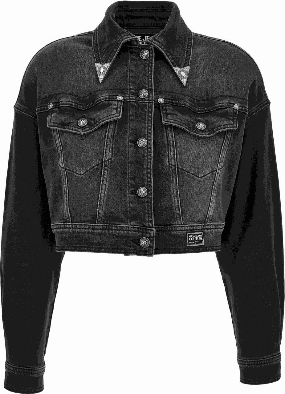 Versace Jeans Couture Coats Black Zwart