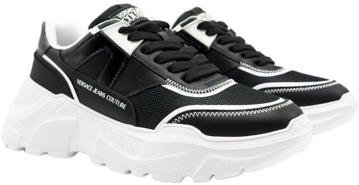 Versace Jeans Couture Fondo Speedtrack 4 Sneakers Zwart