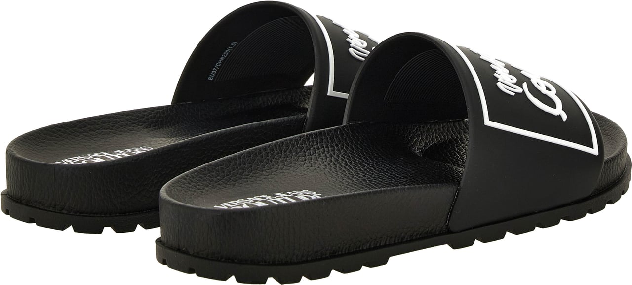 Versace Jeans Couture Sandals Black Zwart