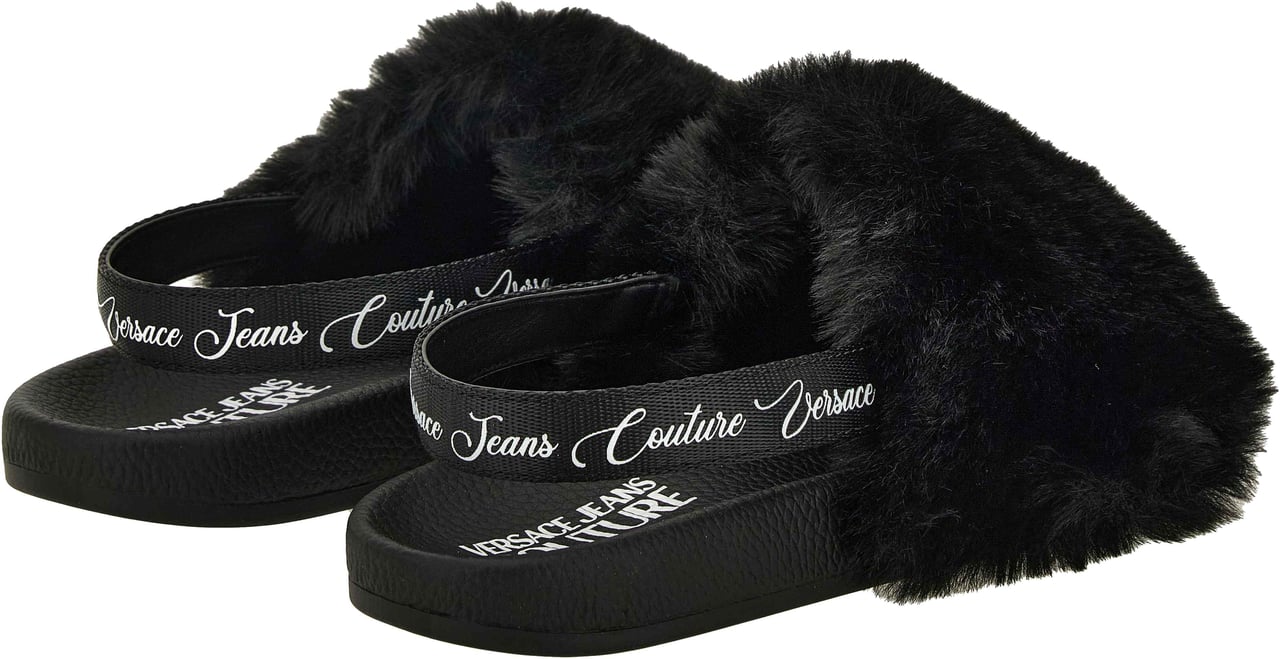 Versace Jeans Couture Sandals Black Zwart