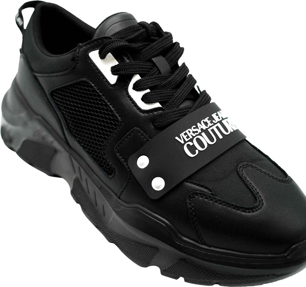 Versace Jeans Couture Fondo Speedtrack Sc4 Sneakers Zwart