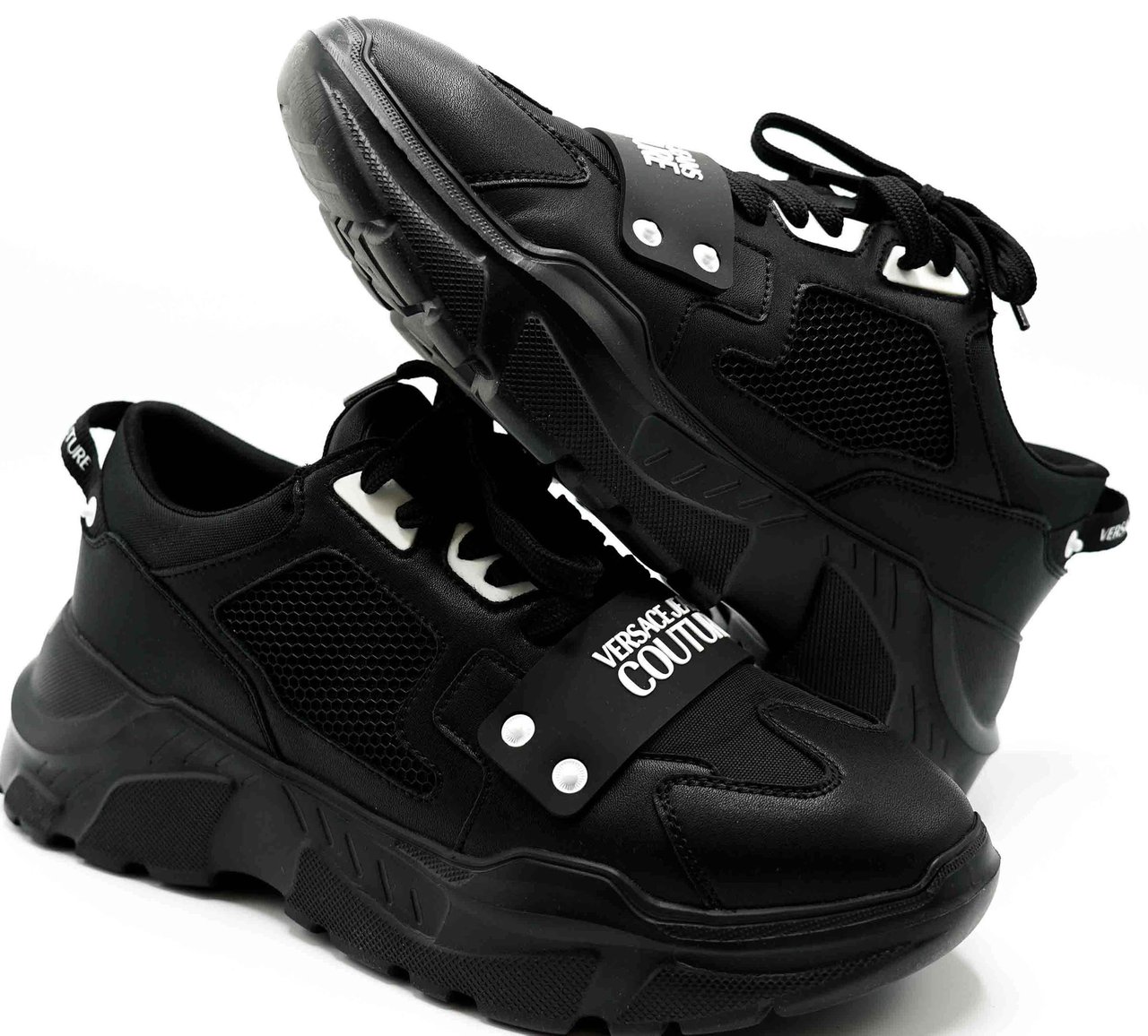 Versace Jeans Couture Fondo Speedtrack Sc4 Sneakers Zwart