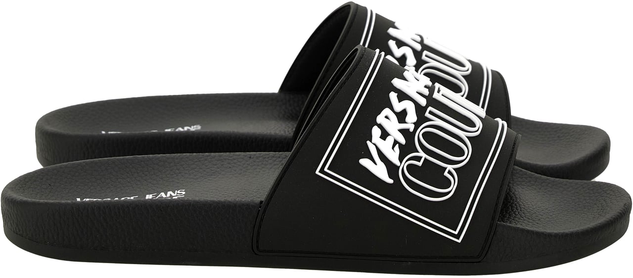 Versace Jeans Couture Sandals Black Zwart