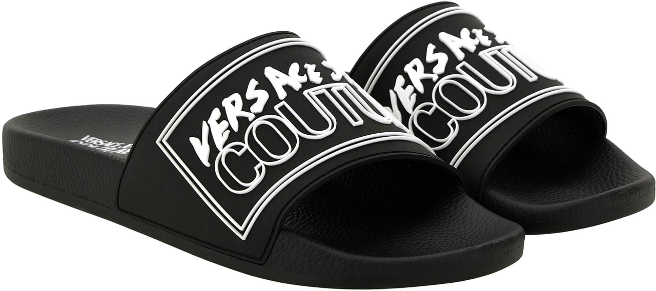 Versace Jeans Couture Sandals Black Zwart