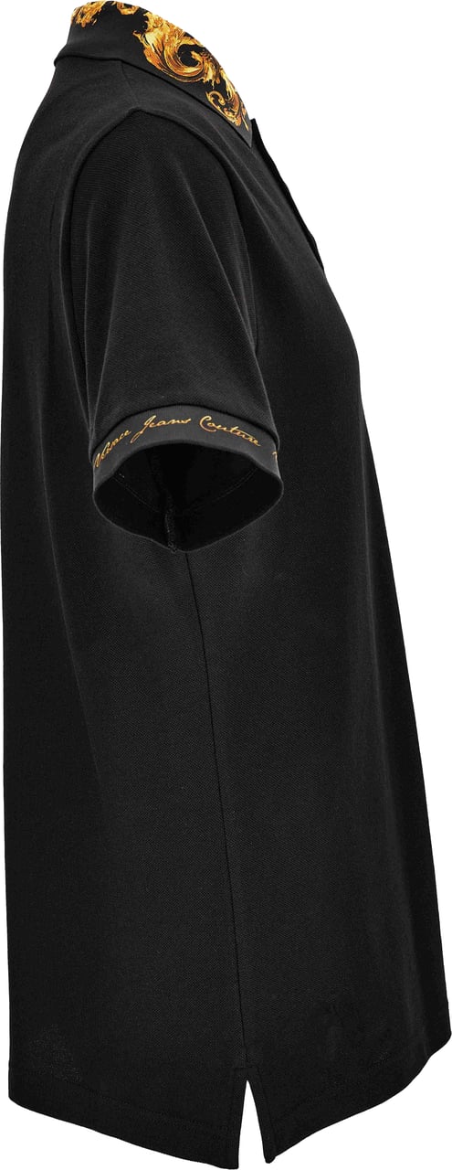 Versace Jeans Couture T-Shirts And Polos Black Zwart