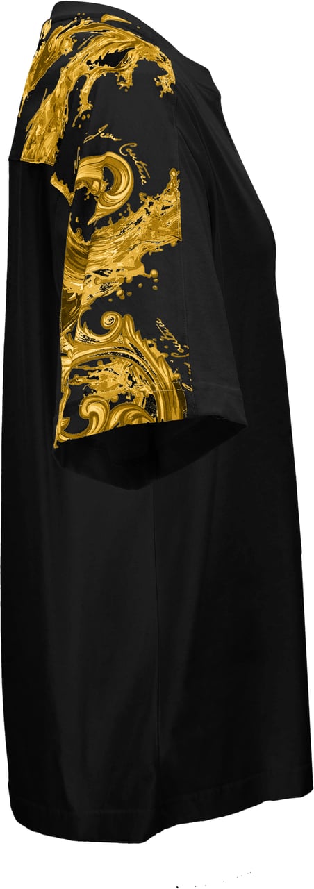 Versace Jeans Couture T-Shirts And Polos Black Zwart