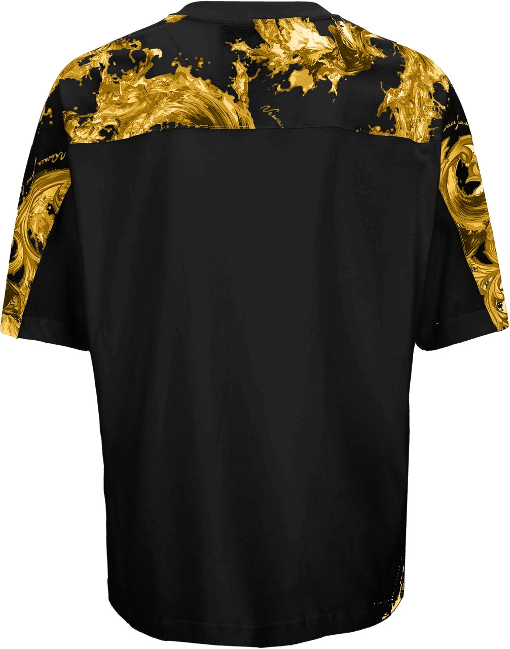 Versace Jeans Couture T-Shirts And Polos Black Zwart