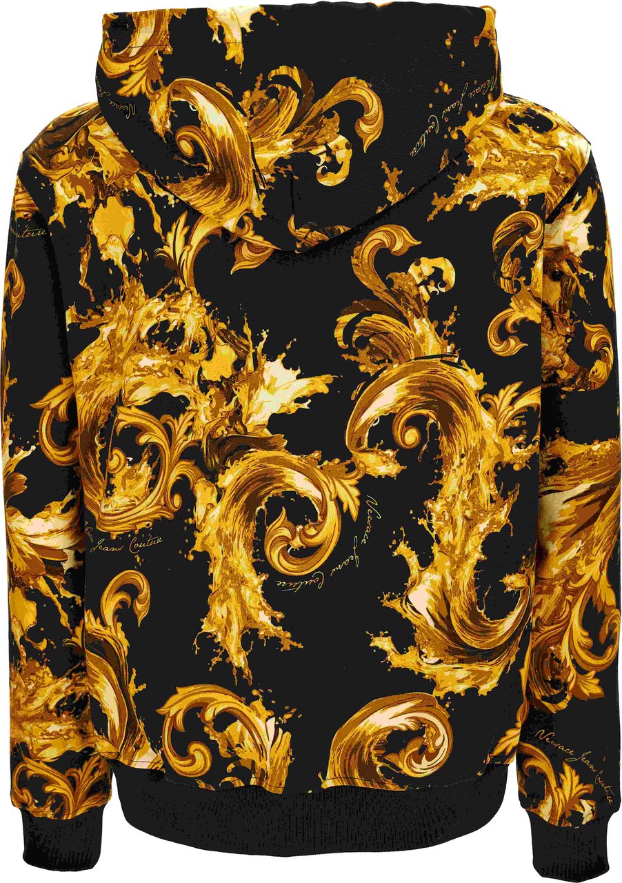 Versace Jeans Couture Sweaters Black Zwart