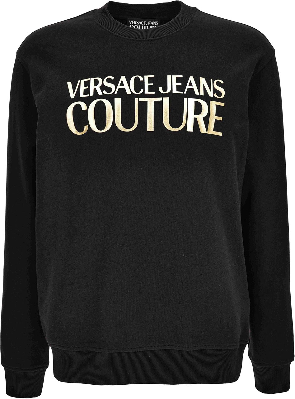 Versace Jeans Couture Sweaters Black Zwart