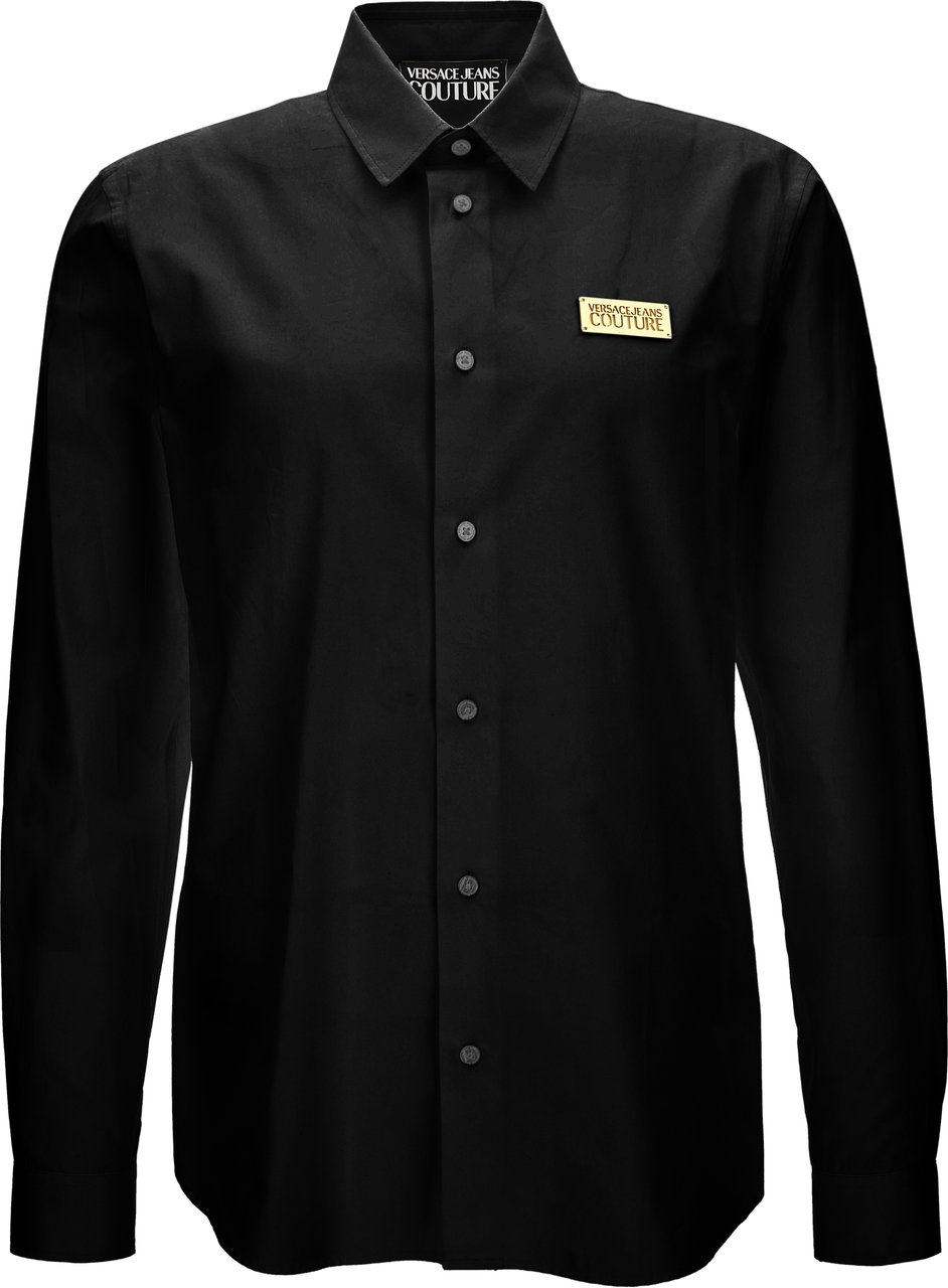 Versace Jeans Couture Shirts Black Zwart
