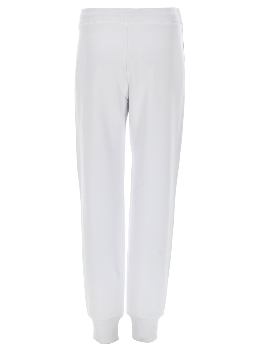 Versace Jeans Couture Relaxed Fit Cotton Jogging Pants Wit