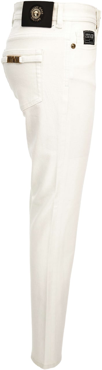 Versace Jeans Couture Trousers White Wit