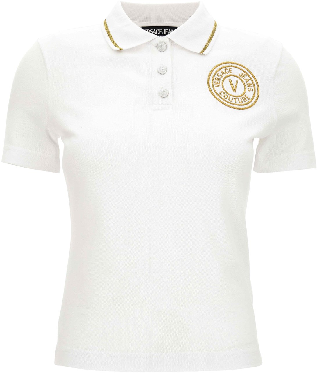 Versace Jeans Couture T-Shirts And Polos White Wit