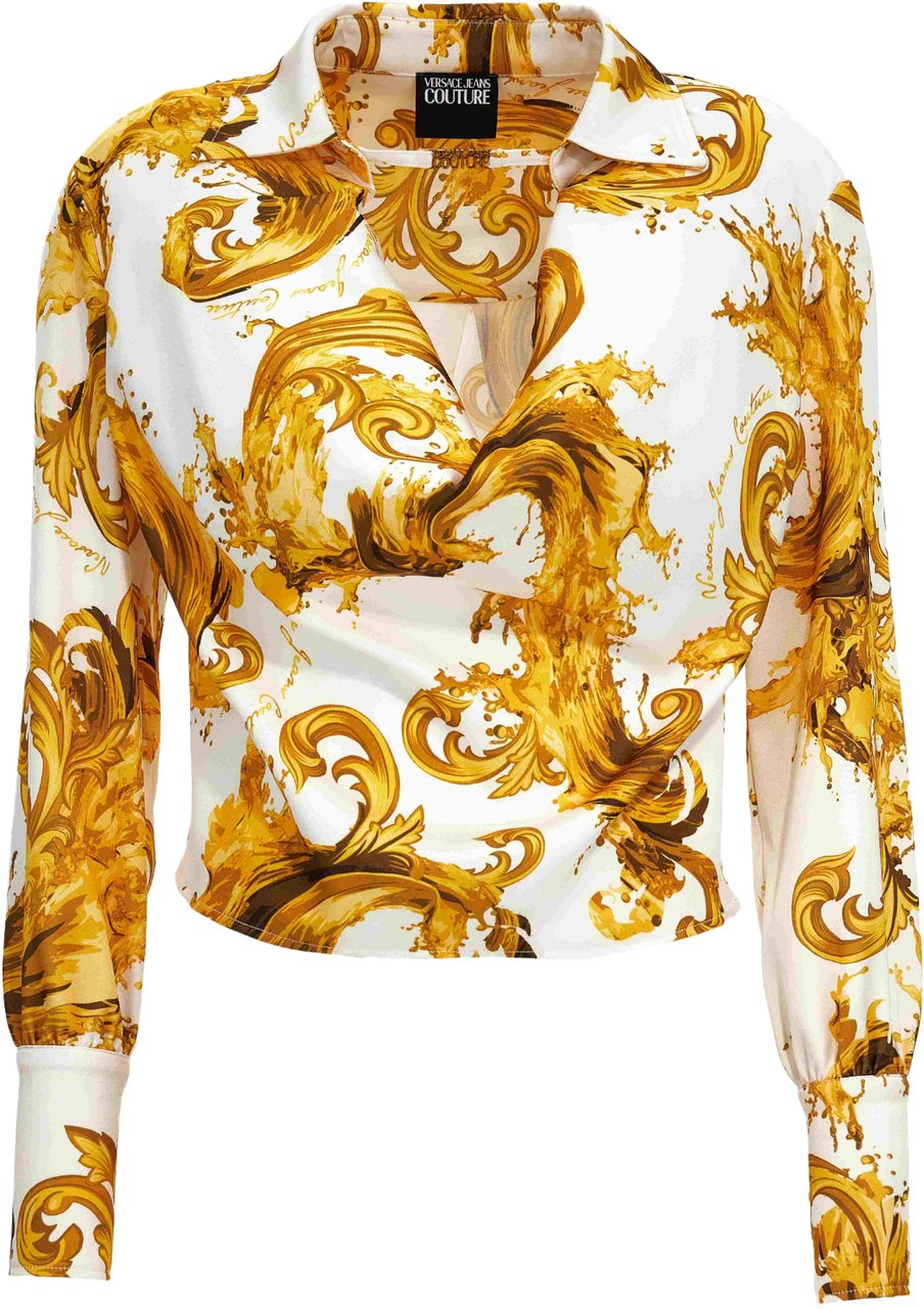 Versace Jeans Couture Shirts White Wit