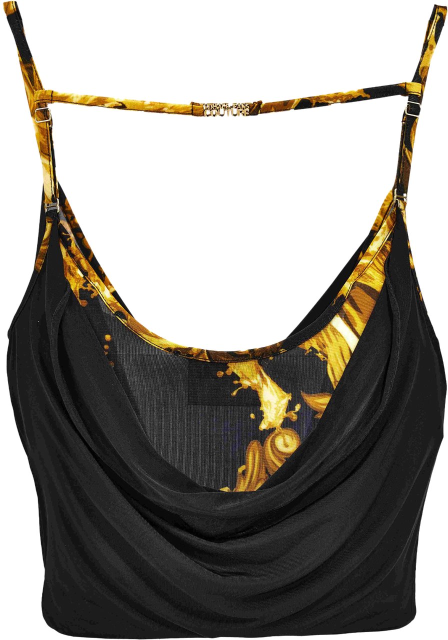 Versace Jeans Couture Shirts Black Zwart