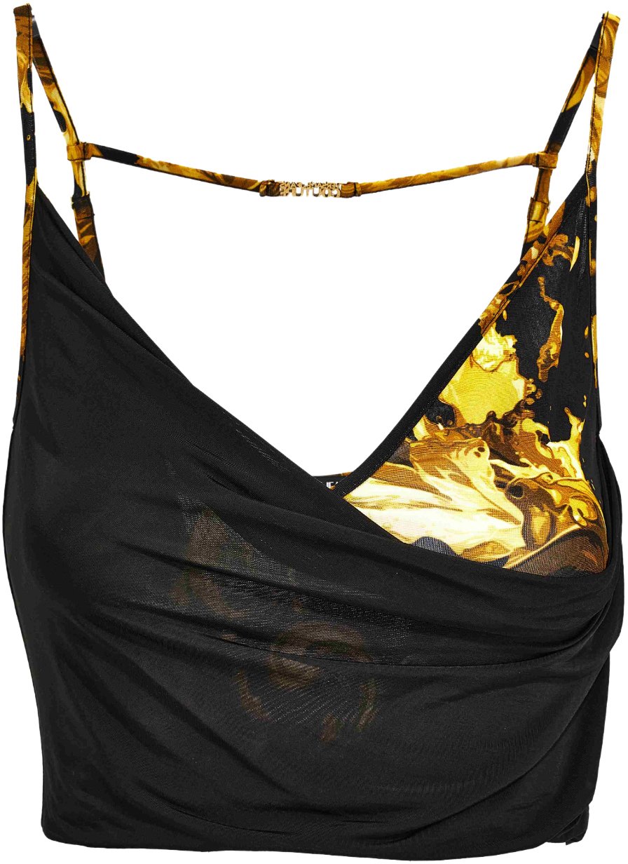 Versace Jeans Couture Shirts Black Zwart