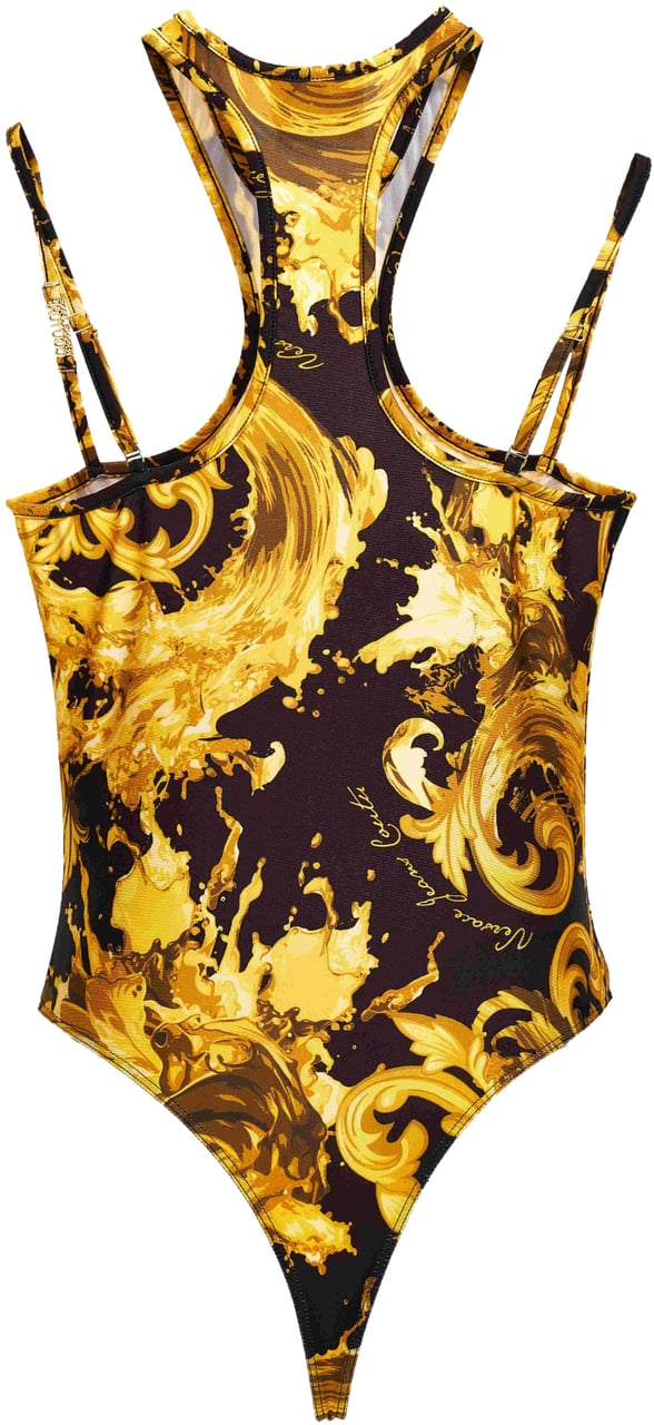 Versace Jeans Couture Top Black Zwart