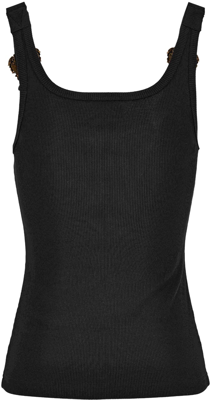 Versace Jeans Couture Top Black Zwart