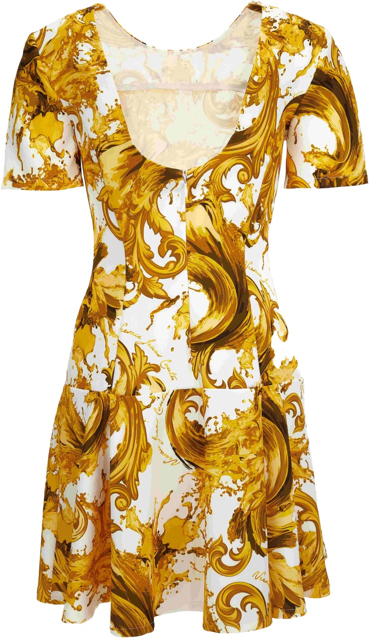 Versace Jeans Couture Dresses White Wit