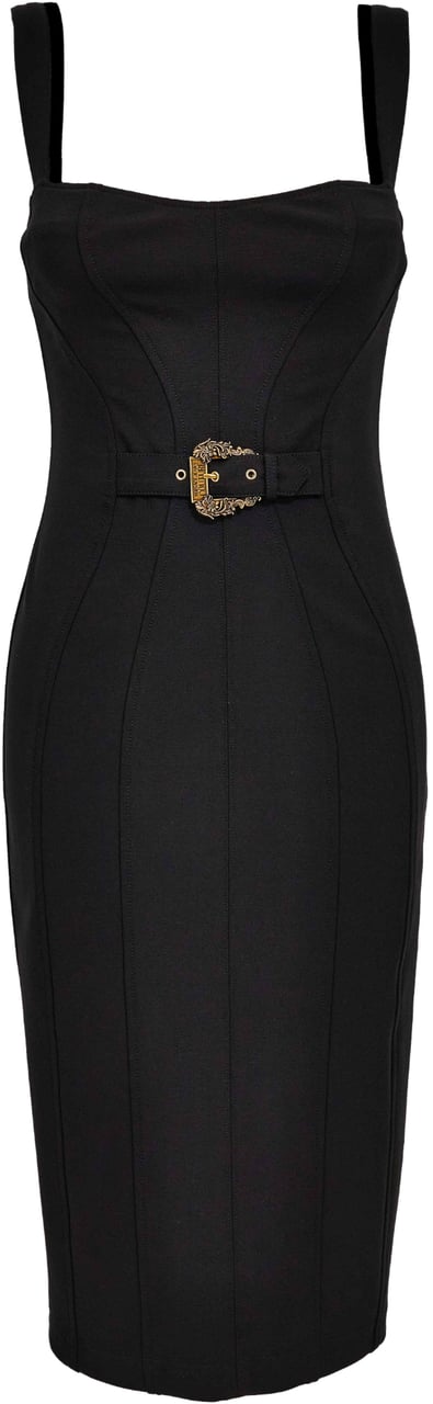 Versace Jeans Couture Dresses Black Zwart