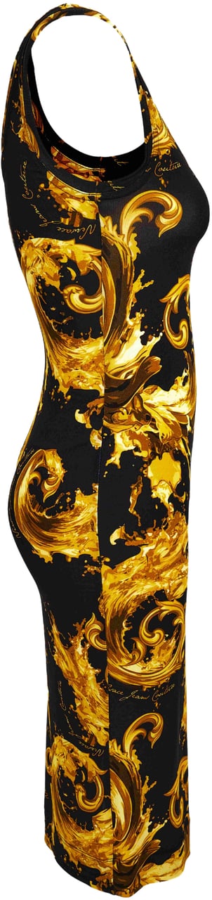 Versace Jeans Couture Dresses Black Zwart