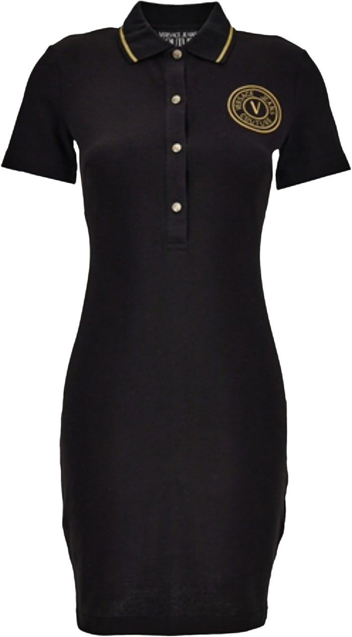 Versace Jeans Couture Dresses Black Zwart