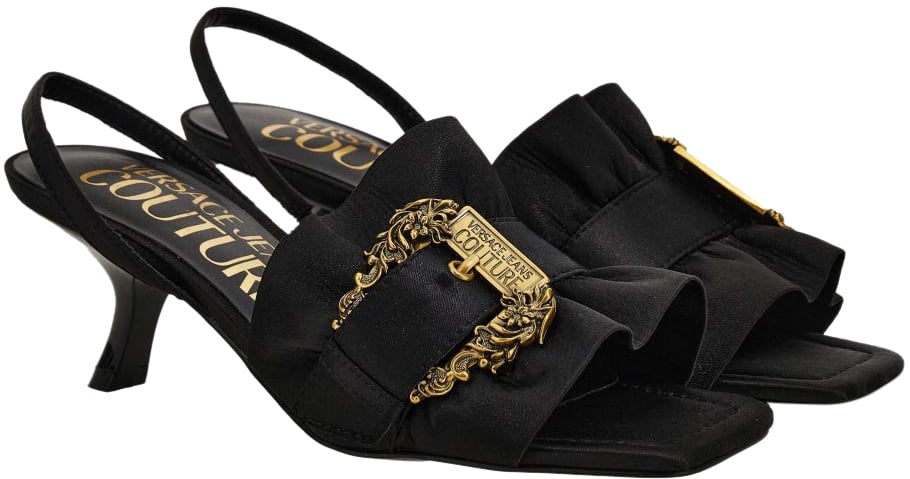 Versace Jeans Couture Sandals Black Zwart