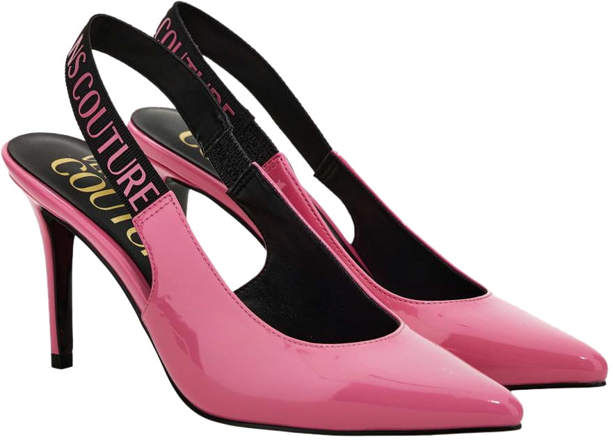 Versace Jeans Couture Flat Shoes Pink Roze